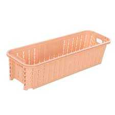 Cesta-Organizadora-Empilhavel-920ml-Rosa