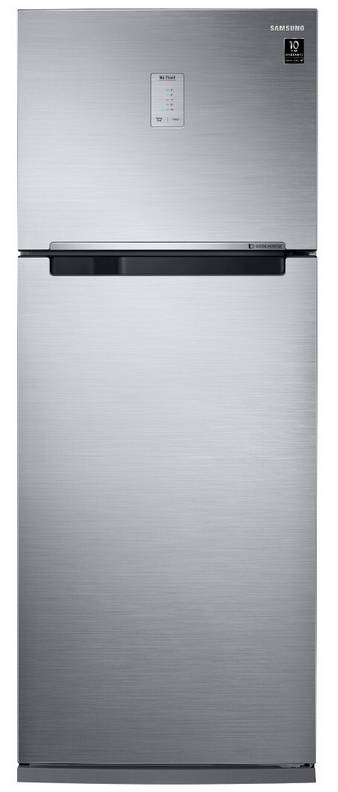 Refrigerador 460 Litros Samsung RT46K6A4KS9 Duplex Inox Look com All-Around Cooling Bivolt