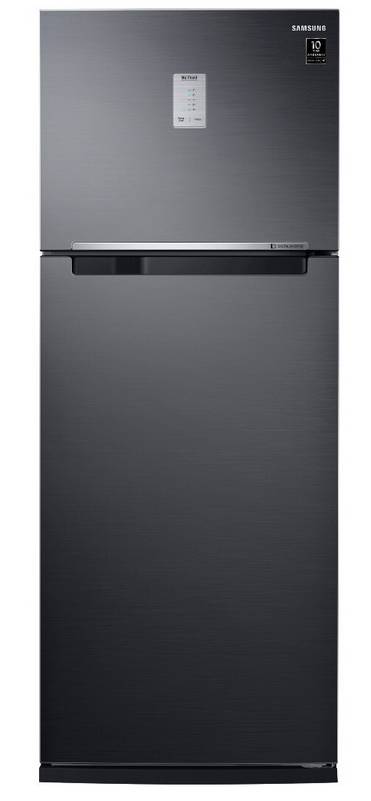 Refrigerador 460 Litros Samsung RT46 Evolution PowerVolt Inverter Duplex Black Inox Look