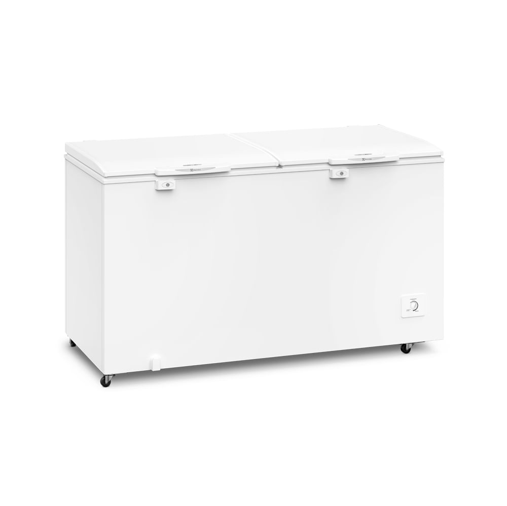 Freezer Horizontal 513 Litros Electrolux H550 2 Portas Desgelo Branco 127V