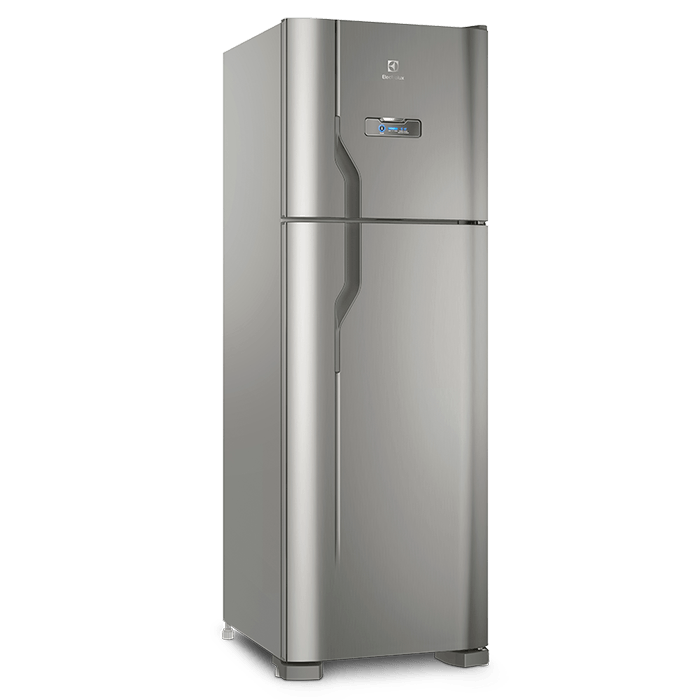 Refrigerador 371 Litros Electrolux DFX41 Inox Frost Free com Turbo Congelamento