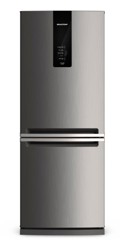 Refrigerador 443 Litros Brastemp BRE57AK Inox 110V
