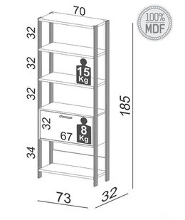 ESTANTE-TORRE-COM-1-PORTA-BASCULANTE-FREIJO-E-PRETO-FOSCO