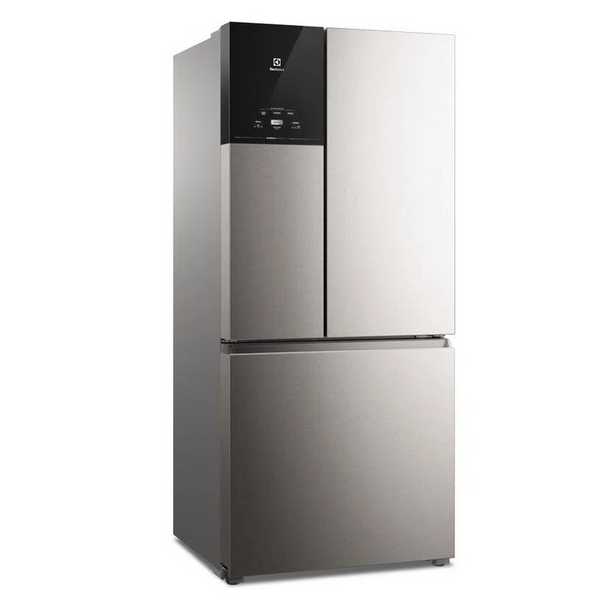 Refrigerador Electrolux Multidoor Efficient com AutoSense e Inverter 590 Litros IM8S Platinum