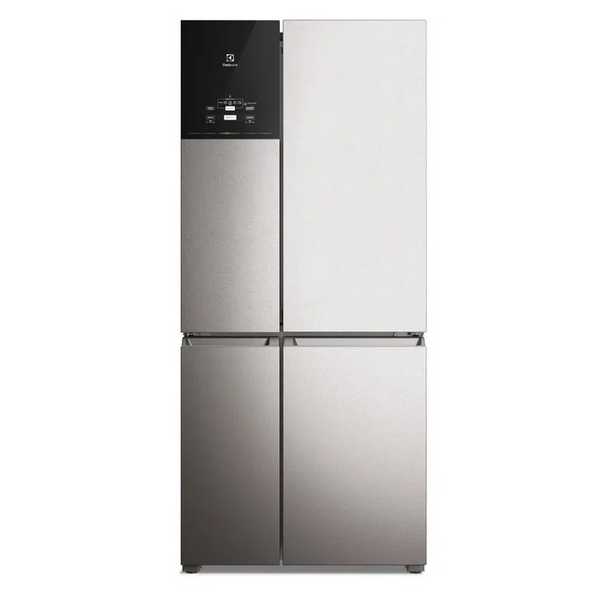 Refrigerador Electrolux Multidoor Experience com FlexiSpace e Inverter 581 Litros IQ8S Platinum