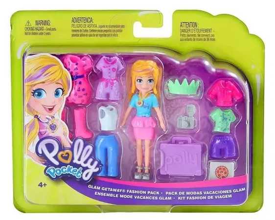 Brinquedo-Polly-Pocket-Kit-Fashion-De-Viagem-Mattel-Gft92