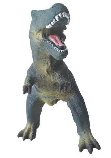 Tiranossauro Rex De Brinquedo Vinil 39cm Dinossauro Crianças