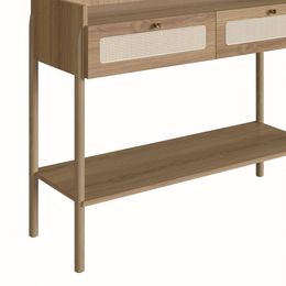 APARADOR-OSLO-2-GAVETAS-103CM-PALHINHA-PE-MADEIRA