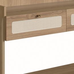 APARADOR-OSLO-2-GAVETAS-103CM-PALHINHA-PE-MADEIRA