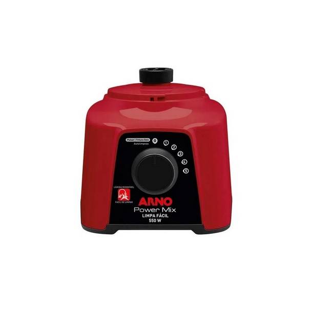 Liquidificador Arno Power Mix 5 Velocidade Vermelho 127v Lq30