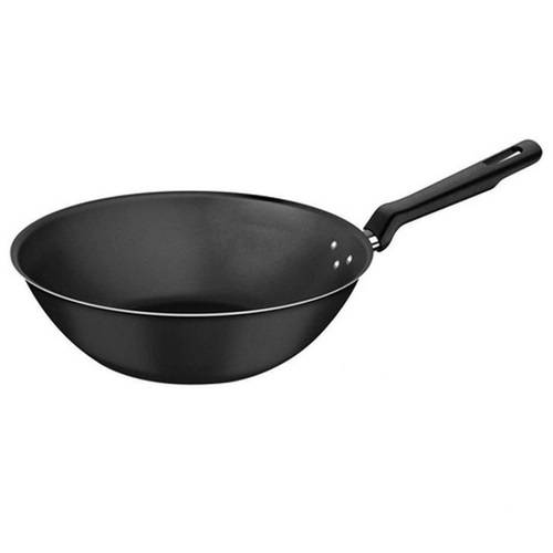 Wok-Loreto-em-Aluminio-Antiaderente-Starflon-Grafite-28-cm