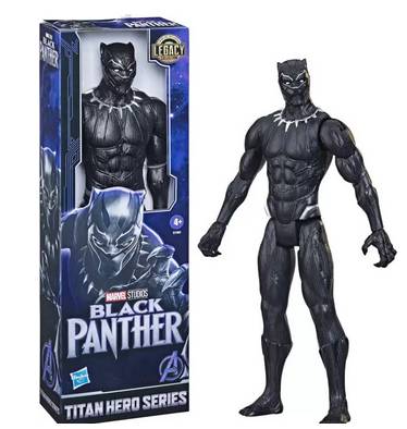 Figura Marvel Titan Hero Legacy Pantera Negra - Hasbro E1363