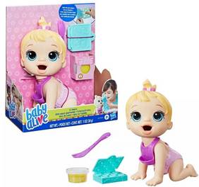 Boneca Hora da Papinha Loira Baby Alive Hasbro