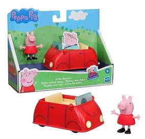 Brinquedo Veiculo Carro Vermelho e Figura Peppa Pig F2185