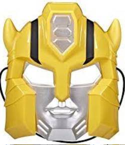 Mascara Transformers Bumblebee Authentics Hasbro F3750 - Amarelo