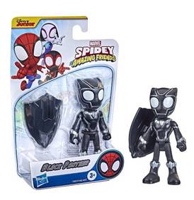 Boneco Marvel Spidey Pantera Negra 10cm - Hasbro