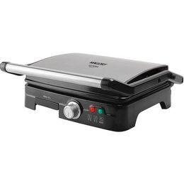 Grill-Asteria-Mallory-Chapa-Dupla-Preto-Inox-127V