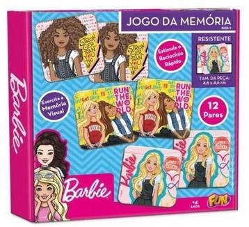 Jogo De Memória 54 Cartelas - Barbie - Grow 04171