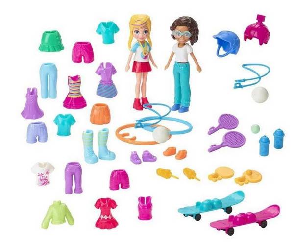 Polly-Pocket-Kit-Grande-Polly-E-Shani-Moda-Esportiva-Ggj48