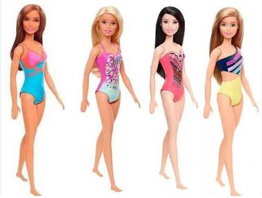 Boneca Barbie Fashionista Praia - Mattel