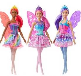 Boneca Barbie Dreamtopia Fada Fantasia Rosa Da Mattel Gjj98