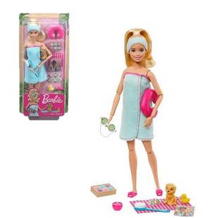 Boneca Barbie Fashionista Dia de Spa - Mattel