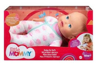 Boneca Little Mommy Bebê Meu Primeiro Abraco Loira Mattel