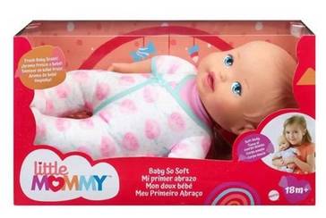 Boneca-Little-Mommy-Bebe-Meu-Primeiro-Abraco-Loira-Mattel