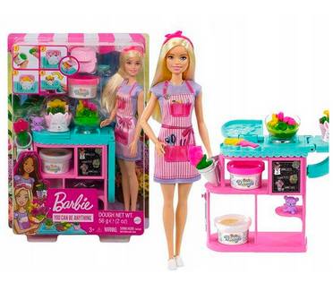 Boneca Barbie Profissão Loja de Flores Vendedora Mattel