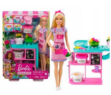 Boneca-Barbie-Profissao-Loja-de-Flores-Vendedora-Mattel