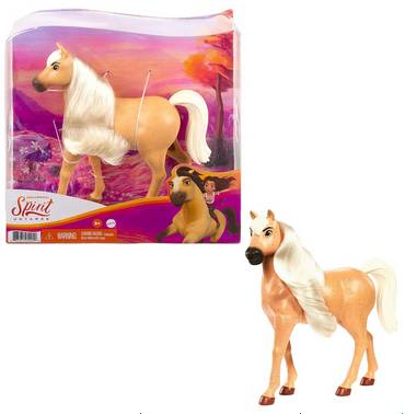 Cavalo De Brinquedo Marrom Spirit Untamed Mattel GXD96