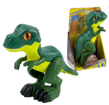 Boneco-Raptor-Jurassic-World-Imaginext---Verde---GWN99--Mattel