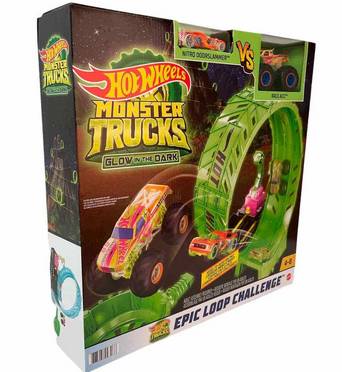 Desafio de Loop Épico Hot Wheels Monster Trucks Mattel
