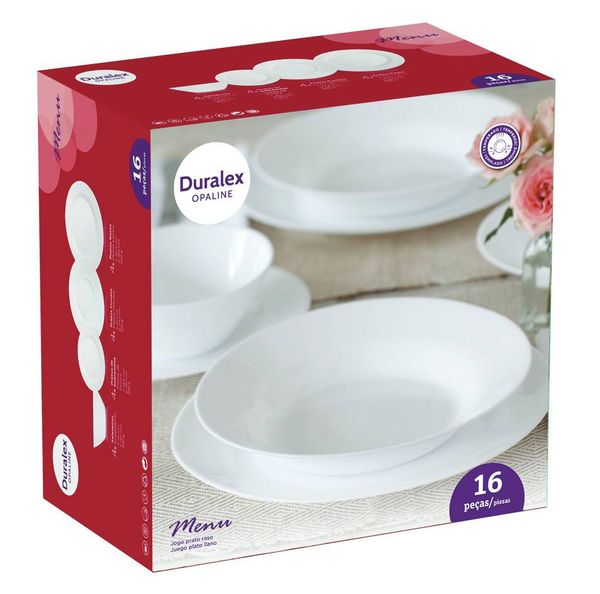 Aparelho-De-Jantar-Duralex-Menu-16-Pcs-Cristal