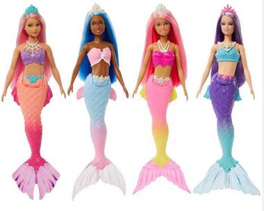 Barbie Fantasy Sereia Básica (S) - Mattel