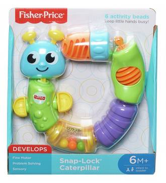 Brinquedo Centopéia Encaixa E Puxa Fisher Price - 8350