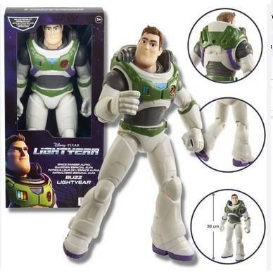 Boneco-Articulado---Disney-Pixar-Lightyear---Buzz-Patrulheiro-Alfa---Mattel