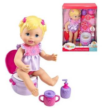 Little Mommy Boneca - Peniquinho - Vestido Lilás - Mattel