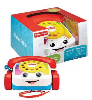 Brinquedo Infantil Bebe Telefone Feliz Fisher Price Dpn22