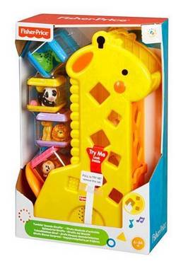 Brinquedo para Bebês Girafa Pick a Blocks B4253 - Fisher-Price Mattel