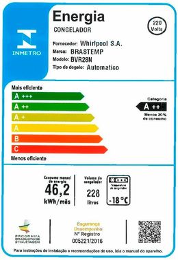 Freezer-Vertical-Brastemp-Flex-Frost-Free-228-Litros-BVR28NK