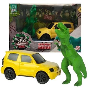 Carrinho-Com-Dinossauro-Jurassic-Adventure-Park-Supertoys