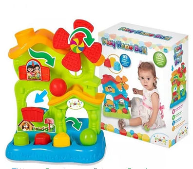 Play Home Casinha Didática Infantil Bebê 6 Meses- Maral 1176