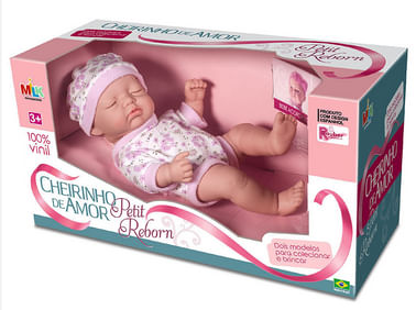 Boneca-Bebe-Reborn-Mini-Cheirinho-Amor-Petit-Acordada-23-cm