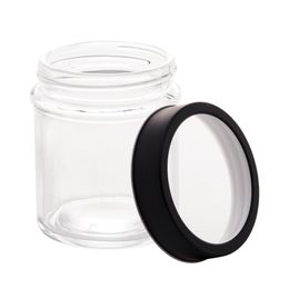 Pote-Lyor-Gastro-Preta-de-Vidro-e-Metal-e-Acrilico-350ml