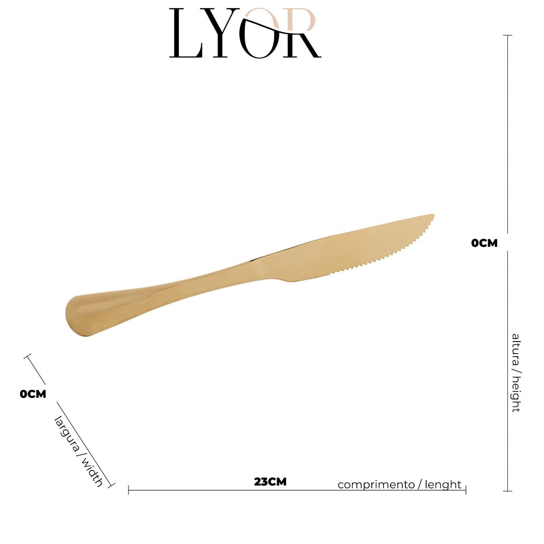 6-Facas-de-Churrasco-Lyor-Positano-de-Aco-Inox-Dourado-23cm