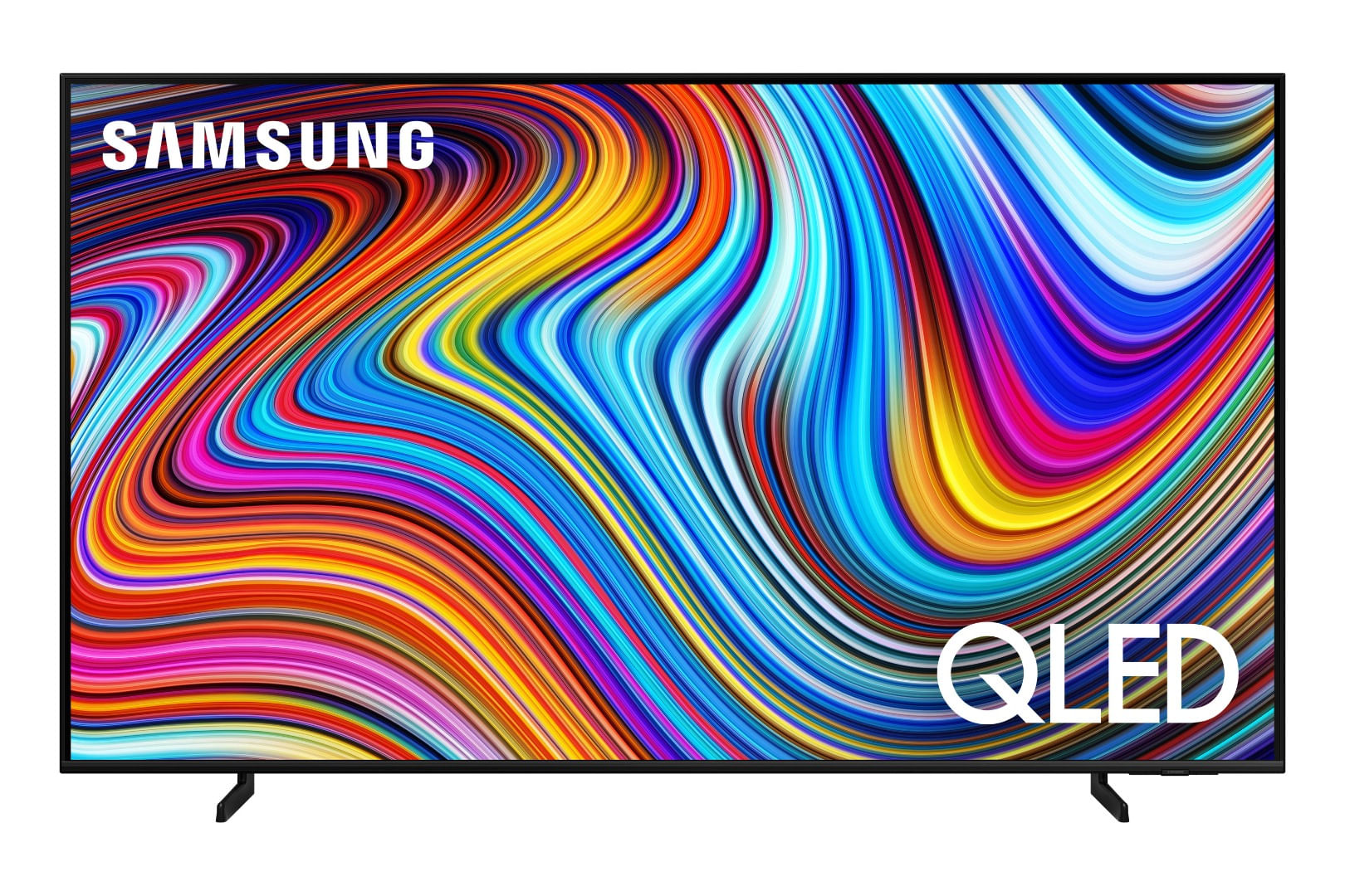 Smart TV 55´ Samsung QLED 4K Q60C 2023, Modo Game, Som em Movimento, Tela sem limites, Design slim, Visual livre de cabos, Alexa built in