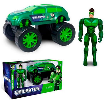 Milele Brinquedos, Coleção Vigilantes, Super Vigilante Verde