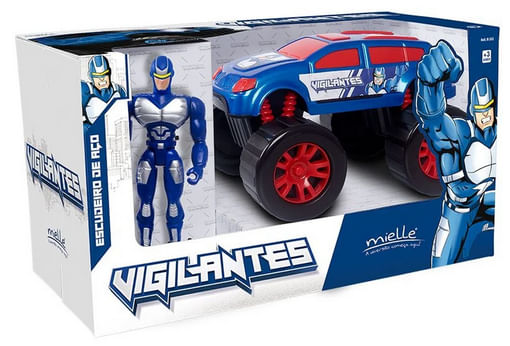 Milele Brinquedos, Coleção Vigilantes, Super Vigilante Azul