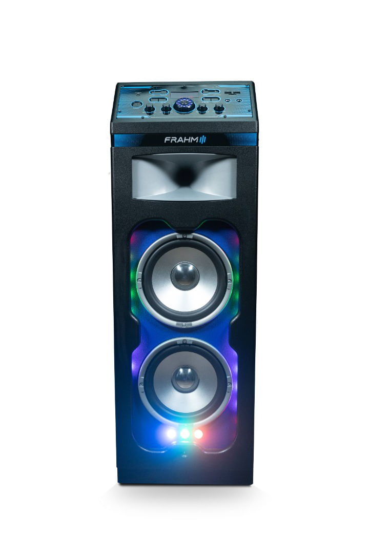 Caixa De Som Torre Effect Frahm Amplificada 1000w